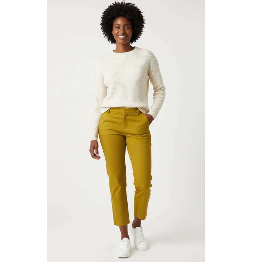 Alfani Yellow Gold Capri Pants Size 10